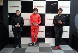 Racing Perfection Kart Academy Eastleigh Juniors Final Podium - Round 1